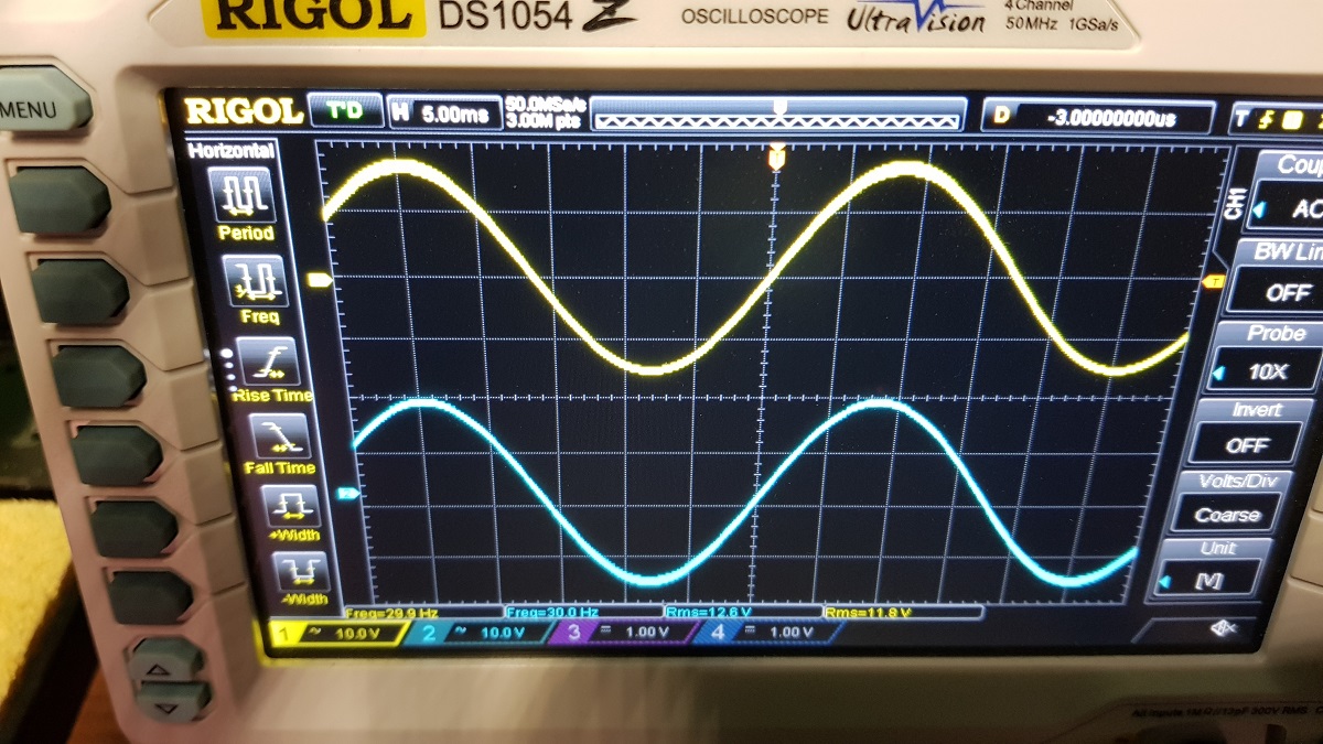 Sinus 30Hz