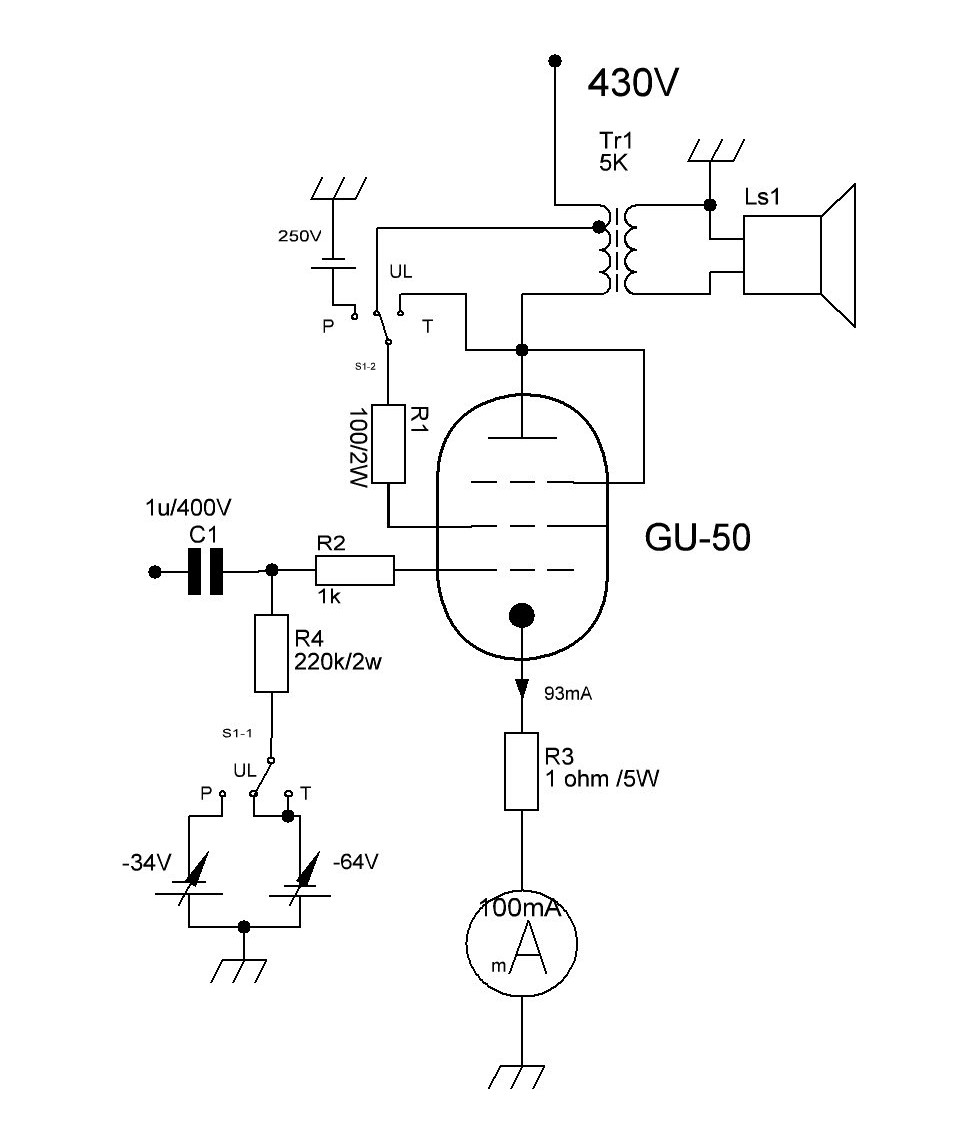 Schema lampa finala