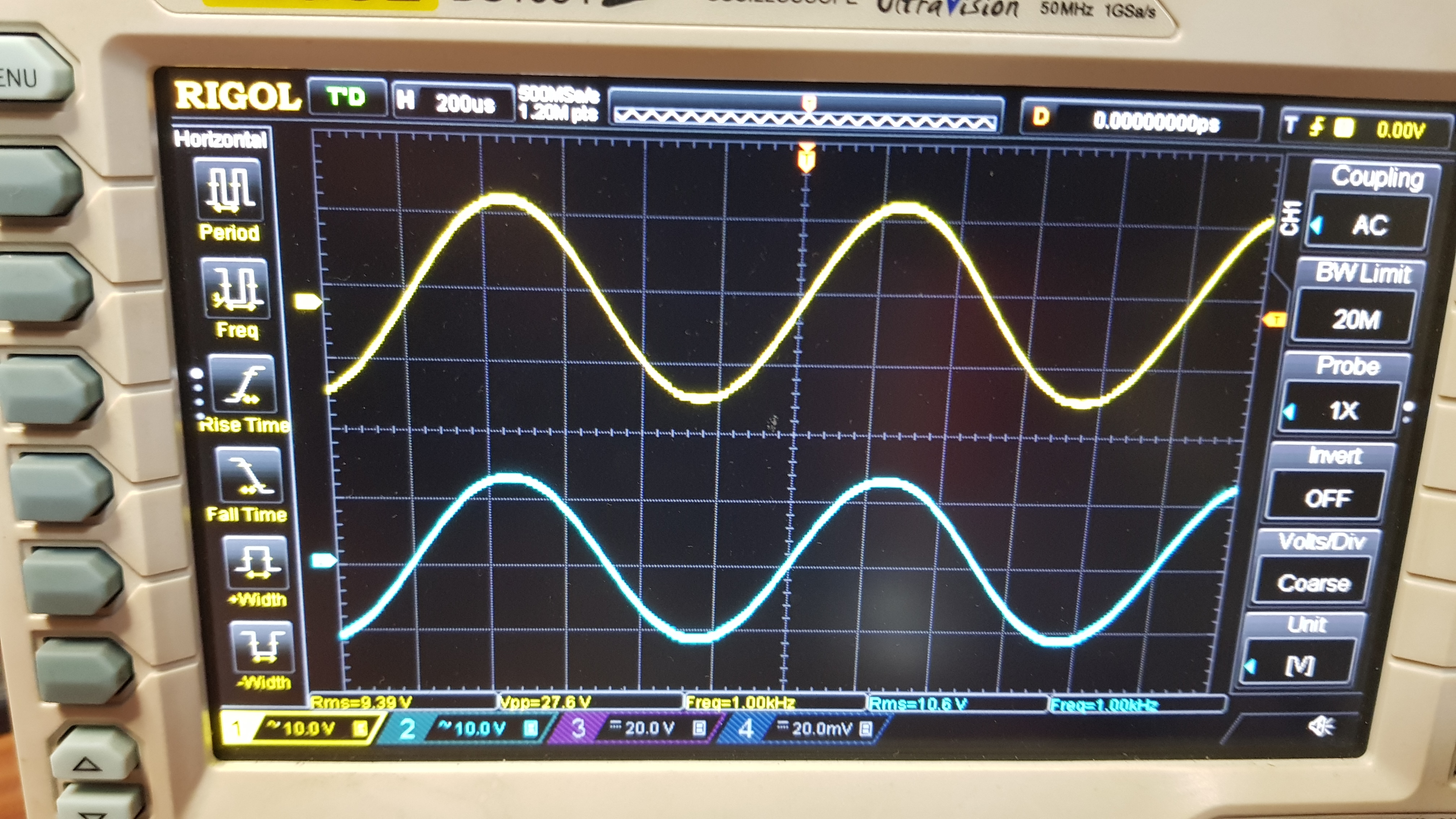1KHz sinus